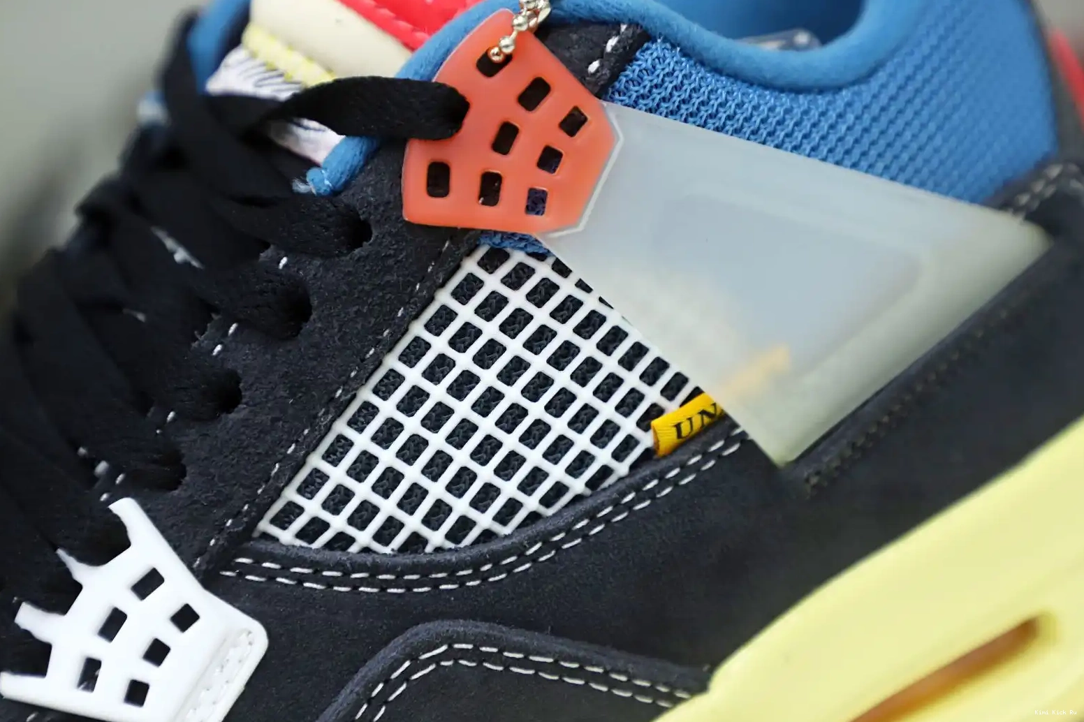 Kimikick UNION 4 'OFF AIR JORDAN NOIR' RETRO X LA 0614